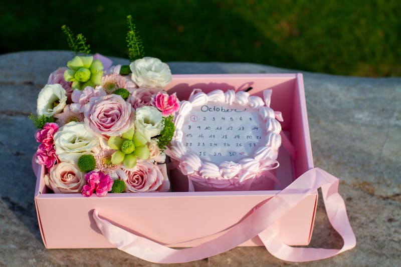 Coffret cadeau fleurs interflora — Box Surprise Florale
